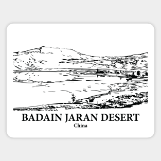 Badain Jaran Desert - China Magnet